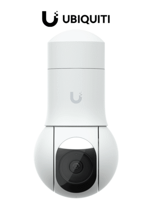 UBIQUITI UVC-G5-PTZ - Mini PTZ con seguimiento de personas 4MP, Zoom optico de 2x , IR 20 metros , Deteccin de movimimiento con IA , Microfono integrado , LED integrado para visin noctura a color, Alimentacin por POE, Equipo para exterior.