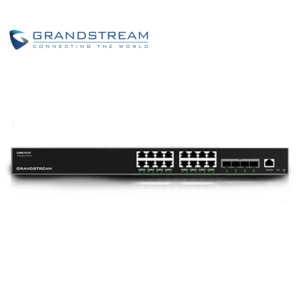Grandstream gwn7812p SWITCH ADMINISTRABLE POE+ CAPA 3 GRANDSTREAM GWN7812P / 16 PUERTOS 10/100/1000MBPS / 16 PUERTOS POE+ AF/AT / 4 PUERTOS SFP+ 10GIGABIT / ROUNTING OSPFV3/BGP / QOS / VLAN / RADIUS/TACACS+ / ADMINISTRACION GWN CLOUD / MONTAJE ESCRITORIO/RACK / METALICO