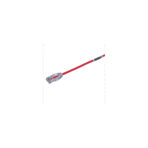 Cable de Parcheo TX6, UTP Cat6, Diámetro Reducido (28AWG), Color Rojo, 0.5 m