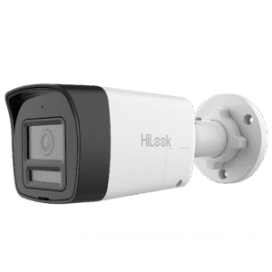 Hilook By Hikvision thc-b157-lts [Audio Bidireccional + Dual Light + ColorVu] Bala TURBOHD 3K (5 Megapixel) / Lente 2.8mm / 30 mts IR EXIR + 20 mts Luz Blanca / Micrófono y Bocina Integrado / Exterior IP67 / Metal / dWDR