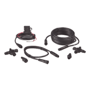 Simrad 000-0124-69 12469 Kit de Conexión NMEA 2000® / Incluye Cables de Extensión 0.61 m y 4.55 m / 2 Conectores T / 2 Terminadores de Red / Cable de Alimentación 0.6 m