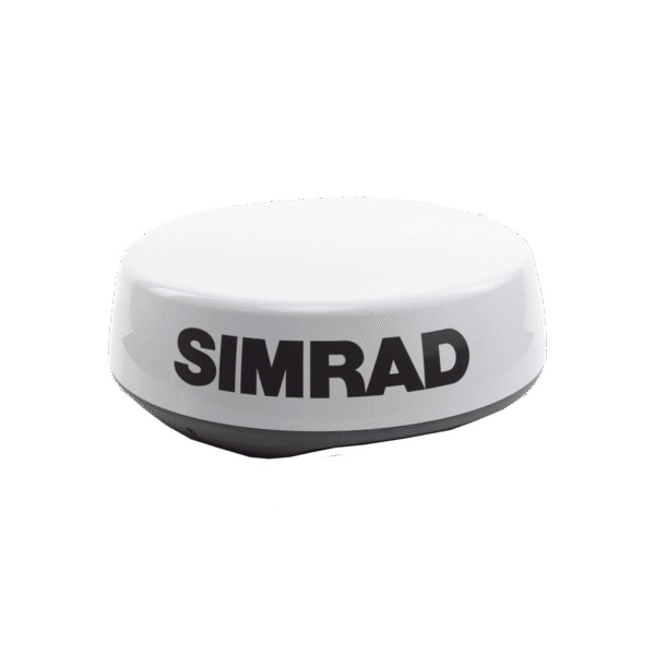 Simrad 000-14535-001 14535001 Radar Marino HALO24 / 48 NM de Alcance / Domo Compacto de 24 Pulgadas / Tecnología de Compresión de Pulso / Velocidad de Rotación 60 RPM / Tecnología VelocityTrack Doppler / Compatible con GO9/12XSE, GO7 XSR, NSS evo2, NSS evo3