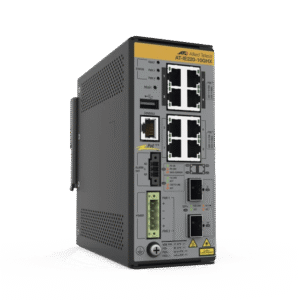 Allied Telesis at-ie220-10ghx-980 atie22010ghx980 8x 10/100/1000T, 2x 1G/10G SFP+, Industrial Ethernet, Layer 2+ Switch, PoE++ (TAA)
