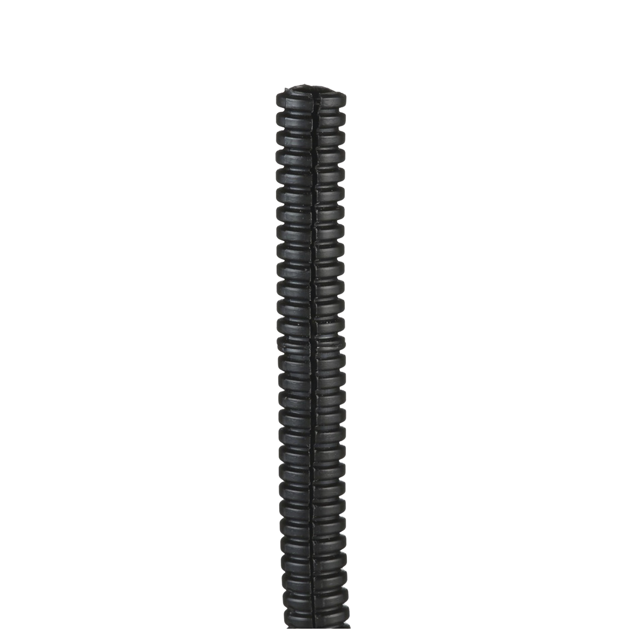 Panduit clt75f-c20 Tubo Corrugado Abierto para Protección de Cables, .75in (19.1 mm) de Diámetro, 30.5 m de Largo, Color Negro
