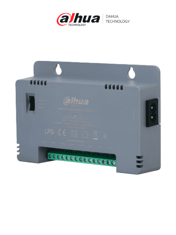 Dahua dh-pfm344d-8ch-us DAHUA DH-PFM344D-8CH-US - Fuente de Poder con Distribuidor para 8 Canales/12 vcd 4 Amperes/ Voltaje de Salida Ajustable de 12, 13.5 y hasta 15 vdc/ Protección de Voltaje/ Protección contra fuego V-0/ Certificación FCC/ #LoNuevo