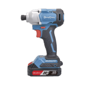 Dong Cheng dcp-l0314-dm dcpl0314dm Atornillador de Impacto de 1/4 in. sin escobillas de 20V, incluye Batería de 2.0 Ah y Maletín