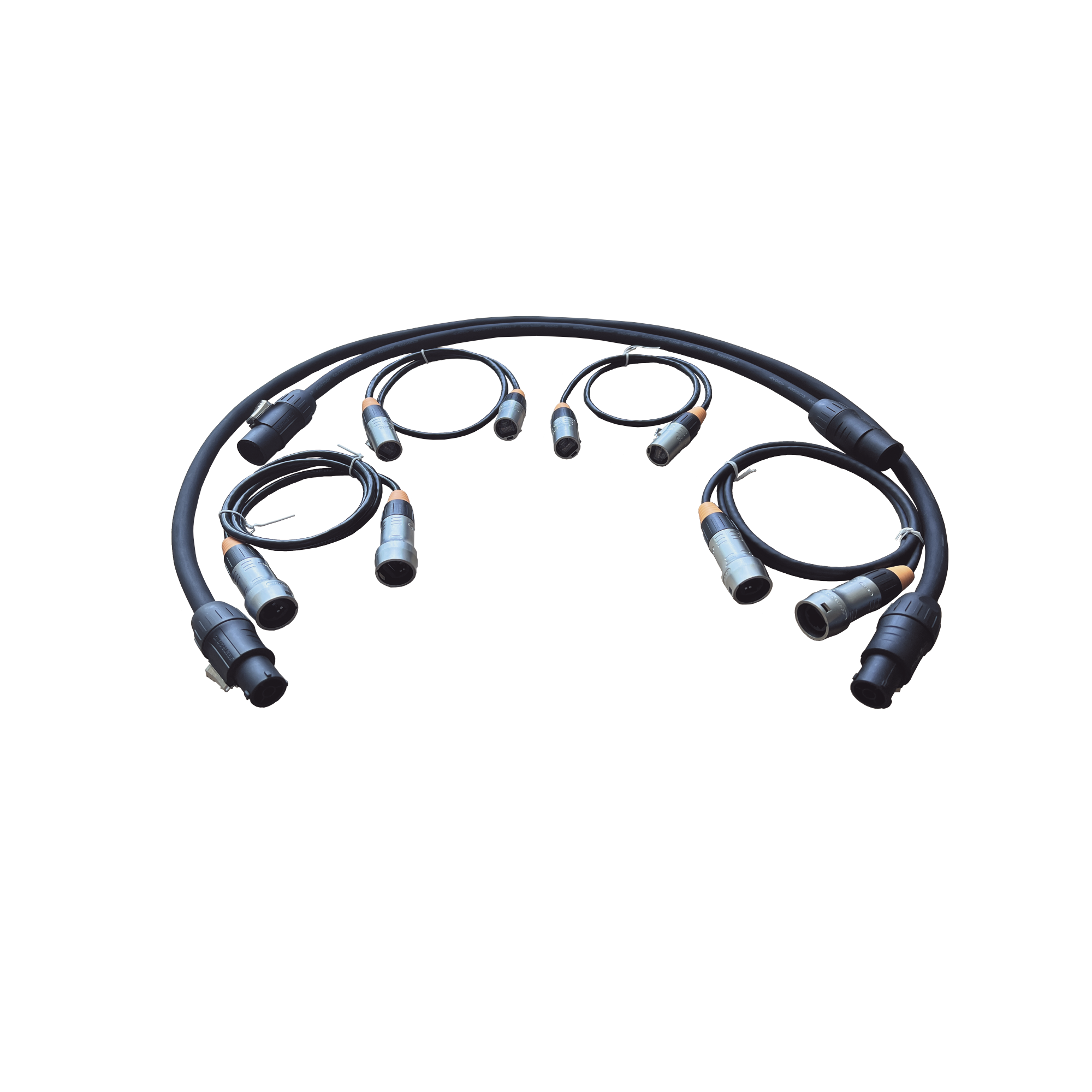 Hikvision ds-d42-pc/nc Kit de Cables de Interconexión para Paneles LED de Exterior / Datos y Corriente / Compatible con Familia CD-1AAB y CD-2APA