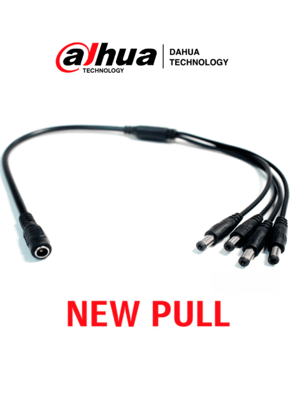 Dahua pulpokit DAHUA PULPOKIT - Divisor de Energía para Camaras / 1 Entrada Hembra/ 4 Salidas Macho/ New Pull (Nuevo sin Caja)
