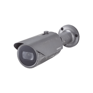 Hanwha Techwin Wisenet qno-6082r1 qno6082r1 Cámara IP Tipo Bala Antivandálica 2 Megapíxel / Lente Varifocal 3.2 - 10mm / IR 30M / WDR 120db / IP66 / H.265 & WiseStream