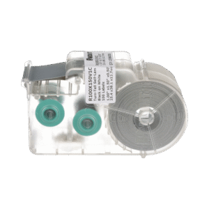 Panduit r100x150v1c Casete de 100 Etiquetas Autolaminadas Turn-Tell, Con Rotación para Mejor Visibilidad, para Cables de Redes de Cobre o Fibra Óptica, de 5.5 a 7.1 mm de Diámetro