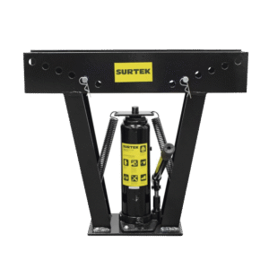 Surtek sys-dt12 SYSDT12 Doblatubos hidráulico de 1/2 a 2 incluye dados con medidas, capacidad 12 toneladas.