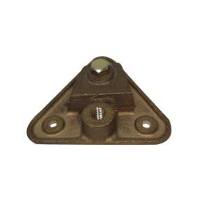 Total Ground tg-bt TGBT Base Triangular para Punta Pararrayo Maciza.