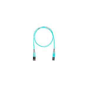 Panduit fz2erlnsnsnm005 Jumper de Fibra Optica Multimodo 50/125 OM4, LC-SC Duplex, OFNR (Riser), Color Aqua, 5 Metros