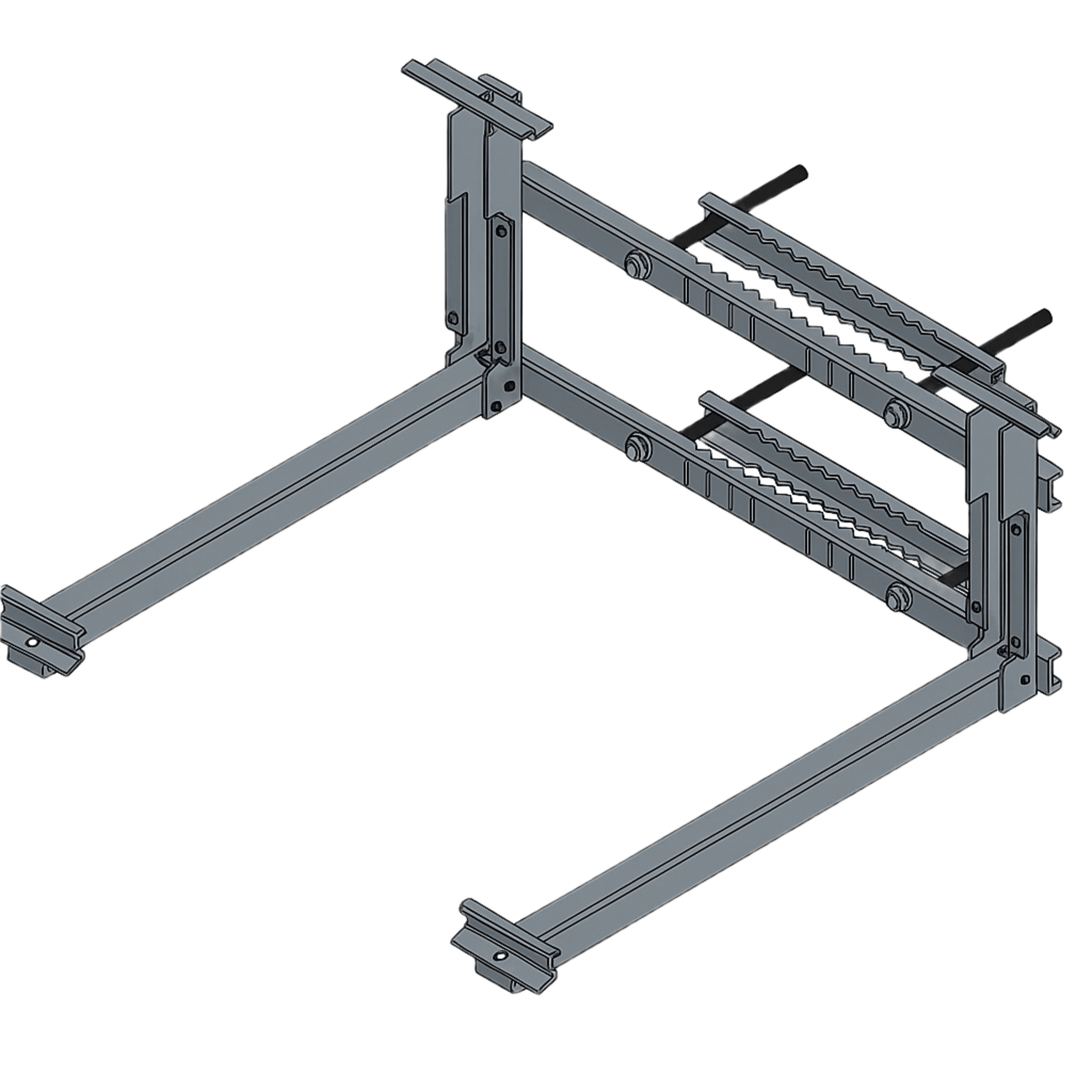 Epcom Industrial epi-mb225-v1 EPIMB225V1 Montaje para Panel Solar de Poste para panel LR528HTH225M y batería LIPV100A