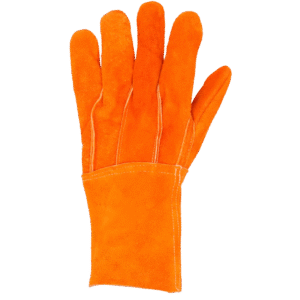 Surtek sys-gcal SYSGCAL Guantes de Carnaza Largo/ Refuerzo en Palma / Resistente a Abrasión y Temperaturas Moderadas.