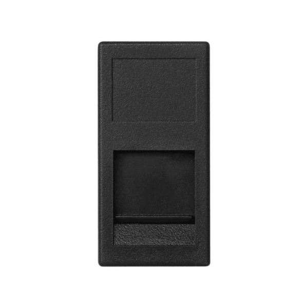 Simon sm-1/2-key-g Medio Módulo Color Grafito con 1 Espacio para Jack Keystone / (KA76/14)