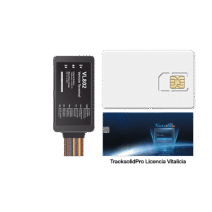 Jimiiot vl802kit vl802kit Kit localizador vehicular / 4G LTE / BLE / RS485 / Audio dos vias (requiere accesorios) / incluye SIM500MB2Y y Plataforma TrackSolidPro / Compatble con UL212 Sensor ultrasonico