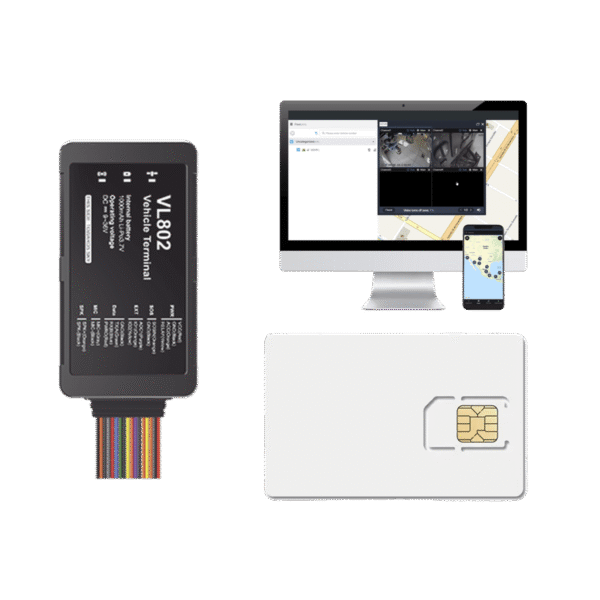 Jimiiot vl802kit2 vl802kit2 Kit localizador vehicular / 4G LTE / BLE / RS485 / Audio dos vias (requiere accesorios) / incluye SIM500MB2Y y Plataforma EPCOMGPSCODE / Compatble con UL212 Sensor ultrasonico