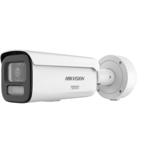 Hikvision ds-2cd2647g3-lizsy ds2cd2647g3lizsy [Dual Light + ColorVu 3.0 + HikAI] Bala IP 4 Megapixel / Lente Mot. 2.8 a 12 mm / 60 mts IR + Luz Blanca / Exterior IP67 / WDR 130 dB / ACUSENSE 3.0 / Microfono Integrado / Metal / NEMA 4X / ACUSEARCH