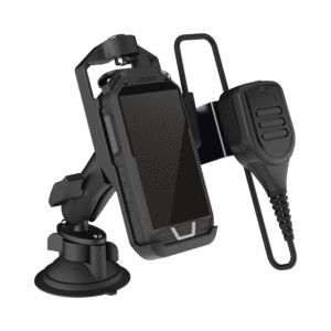 Ruggear 13035500 13035500 Base para Vehículo Compatible con RugGear RG725 y RG750, Incluye Puerto de Carga