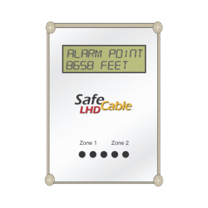 Safe Fire Detection Inc. dlm-z2 dlmz2 Módulo Localizador de Distancia de Doble Zona para Cable Detector de Calor