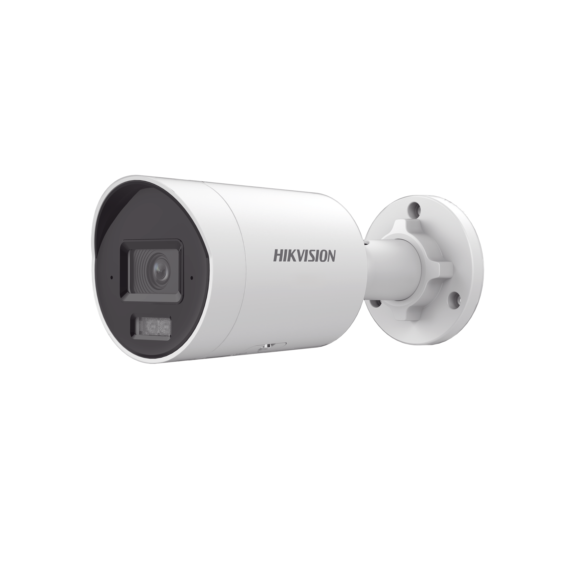 Hikvision ds-2cd3087g3-liu ds2cd3087g3liu Bala IP 8 Megapixel (4K) / Imagen a Color 24/7 / Lente 2.8 mm / Luz Blanca 40 mts / Exterior IP67 / WDR 130 dB / Entrada y Salida de Audio y Alarma / Captura Facial / ONVIF / Micro SD / Micrófono Integrado
