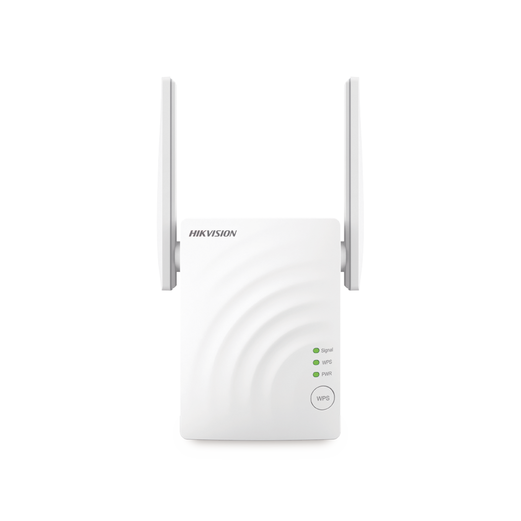 Hikvision ds-3wre12c ds3wre12c Extensor WiFi / Hasta 1200 Mbps / Doble Banda AC (2.4 GHz y 5 GHz) / 4 Puertos 10/100 Mbps / 2 Antenas Omnidireccional de 3 dBi / Interior