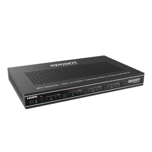 Epcom Proaudio epc-mxb44sl epcmxb44sl Matriz HDMI 4×4 | Video Wall | Seamless Switch | 10 Modos de Visualización |  4K@60Hz 4:4:4 | HDMI 2.0b y HDCP 2.2 | Control vía Web, IR, RS-232 y TCP/IP