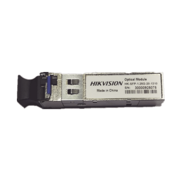 Hikvision hk-sfp-1.25g-20-1310 hksfp1.25g201310 Transceptor Mini-GBIC SFP / Distancia 20 KM / Conector LC / Single / Monomodo