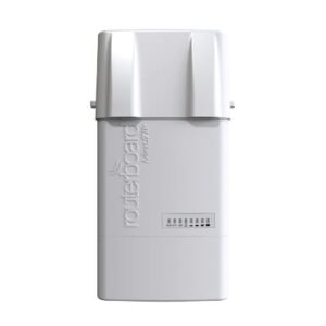 Mikrotik rb912uag-2hpnd-out rb912uag2hpndout (BaseBox 2) Punto de Acceso Conectorizado PTP y PTMP en 2.4 GHz 802.11 b/g/n, Hasta 1000 mW de Potencia, Cuenta con una Ranura  miniPCIe para Expansión