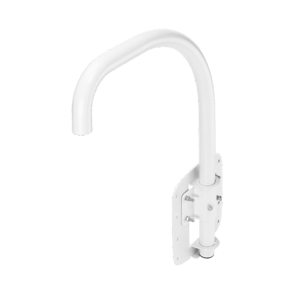 Hanwha Techwin Wisenet sbp-300lmw sbp300lmw Montaje para Muro o Azotea (Parapeto, Cuello de ganso) Compatible con Cámaras Domo Samsung/Hanwha, uso Interior/Exterior