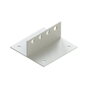 Syscom Towers slm-ang slmang Ancla Aleta de 5 Orificios con 4 Puntos de Fijación. Uso en Fijación de mástiles. Galvanizado por Inmersión en Caliente.