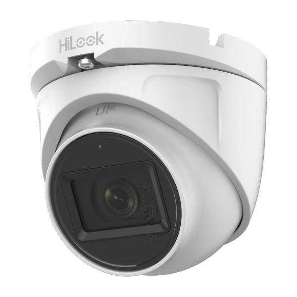 Hilook By Hikvision thc-t120-ms thct120ms Turret TURBOHD 2 Megapixel (1080p) / Gran Angular 106° / Lente 2.8 mm / Audio por Coaxitron / 30 mts IR EXIR / Exterior IP66 / 4 Tecnologías / dWDR