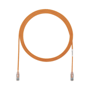 Panduit utp28sp5or Cable de Parcheo TX6, UTP Cat6, Diámetro Reducido (28AWG), Color Naranja, 5ft
