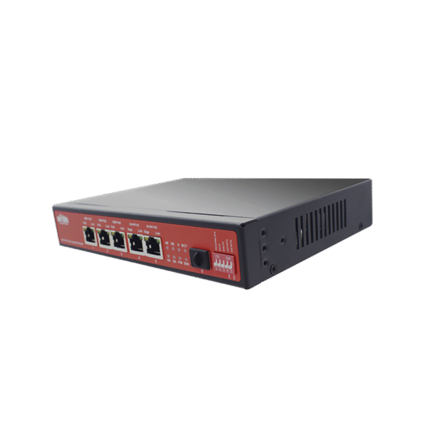 Wi-Tek wi-ps306gf-ups-15a-v2 wips306gfups15av2 Controlador Solar de 15A con Switch PoE /  1 Puertos Gigabit PoE 802.3 bt / 2 Puertos PoE 802.3 af/at / 2 Puertos PoE Pasivo 24/48 Vcc / 1 Puerto SFP / No administrable