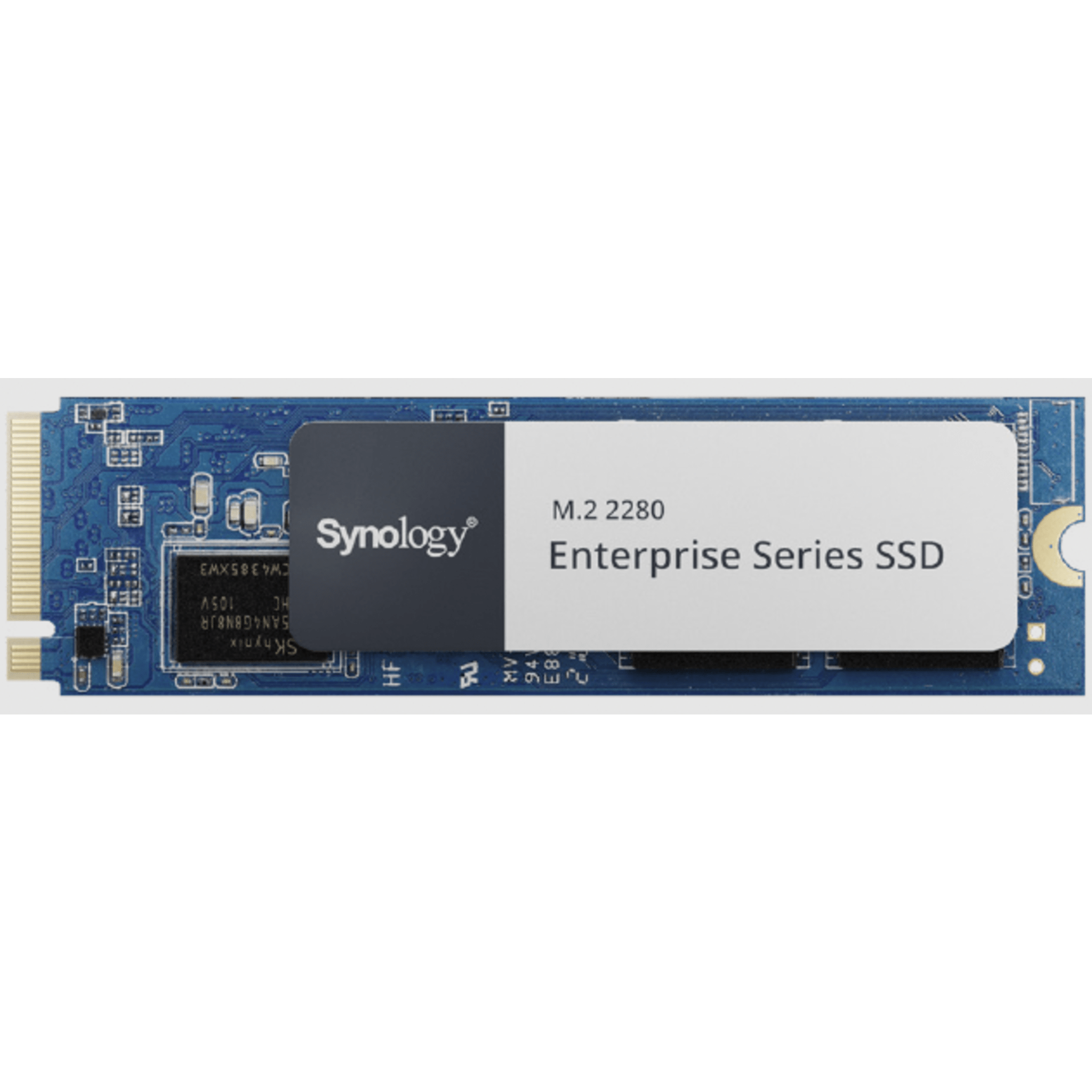 Synology snv5420-800g snv5420800g SSD NVMe M.2 Serie Enterprise | SSD 800GB | Alto Rendimiento 660.000 IOPS Lectura | 120.000 IOPS Escritura | Resistencia Hasta 2900 TBW | Protección de Datos Integral | Análisis de Vida Útil | Compatible con Synology DSM.