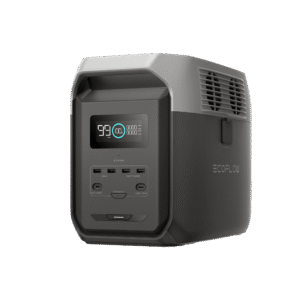Ecoflow efd31500 efd31500 Estación de Energía Portátil Delta 3 1536Wh Litio LFP / 6 AC 1800 W (Max. 3600W) / 2 USB-C 100W / Capacidad para Aumentar Respaldo / Cargador de Coche 10A a 12.6V / Conectividad WiFi y Bluetooth (App) / Carga Solar 500W Max.