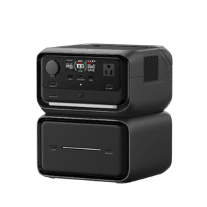 Ecoflow efr3maxpl efr3maxpl EcoFlow River 3 | Estación de Energía Portátil 858Wh Litio LFP / 2 AC 300 W (Max. 550W) / 1 USB-C 100W / 2 USB -A 12W / Cargador de Coche 8A a 12 o 24V / Conectividad WiFi y Bluetooth (App) / Carga Solar 110W Max.