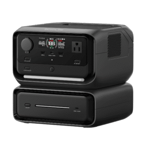 Ecoflow efr3max efr3max EcoFlow River 3 Plus | Estación de Energía Portátil 572Wh Litio LFP / 4 AC 800W (Max. 1600W) / 1 USB-C 100W / 3 USB -A 12W / Cargador de Coche 10A, 126W Max. / Conectividad WiFi y Bluetooth (App) / Carga Solar 220W Max.