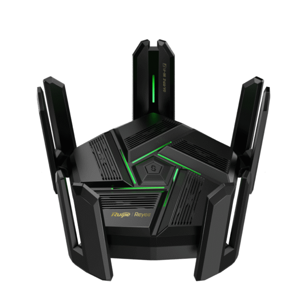 Ruijie rg-ew7200bepro rgew7200bepro Home Router inalámbrico MESH Wi-Fi 7, Diseñado para GAMING con doble puerto WAN 2.5G para Sumar Ancho de banda, 3 puertos LAN 2.5G, 4 puertos LAN Gigabit.