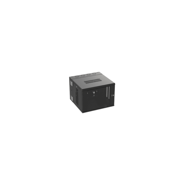 Panduit pzwmc9w pzwmc9w Gabinete PanZone de Montaje en Pared, de 19in, Puerta con Ventana de Seguridad, 9 UR, 635mm de Profundidad, Color Negro