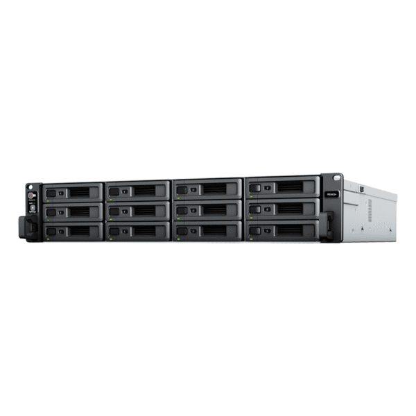 Synology rs2423+ rs2423plus Servidor de Almacenamiento RackStation RS2423RP+ | 12 Bahías | 2U | Hasta 216 TB | Rendimiento 3,500/1,700 MB/s | Expansión a 432 TB | 10GbE | Fuentes de Alimentación Duales | Alta Disponibilidad.