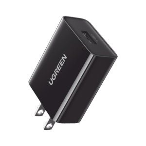 Ugreen 60495 Cargador de 18W | 1 Puerto USB-A | Carga Rápida | QC3.0/ QC2.0 /QC1.0 AFC, FCP, BC1.2| Tamaño Compacto | UL, PSE, FCC, CE | Protección Múltiple.