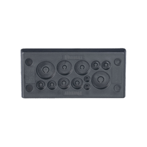 Panduit cesum3d12 Pasacables Rectangular de Membrana, IP66, 3.39 x 1.42, 12 orificios, para Cables no Terminados. Color Negro