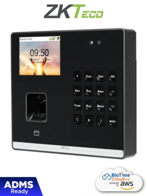 ZKTECO M2F PRO-LR - Control de Asistencia y Acceso con Autenticación Facial (500 Rostros), Huella Digital BioID+ (1,000), Tarjeta ID 125 kHz (1,000), 150,000 Eventos y Conexión TCP/IP (Compatible con BioTime Cloud) #NEW #SerieM #Nuevo