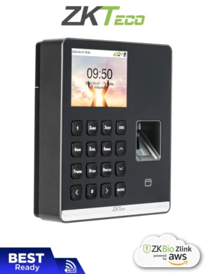 ZKTECO SenseFP M1 - Control de Asistencia con Huella Digital BioID+ (500), Tarjeta de Proximidad 125 kHz (500), Contraseña (500), 100,000 Eventos y Conexión Wi-Fi (Compatible con ZKBio Zlink) #Nuevo #ZKTOCT #NovZK2