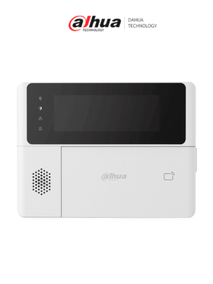 DAHUA DHI-ARK30C-RW2 - Teclado Inalámbrico Interior Touch para Armado y Desarmado / soporta 3 alarmas, medica, fuego y emergencia/ búsqueda por estatus de sistema/ Actualización por cloud y recuperación automática por fallo de actualización
