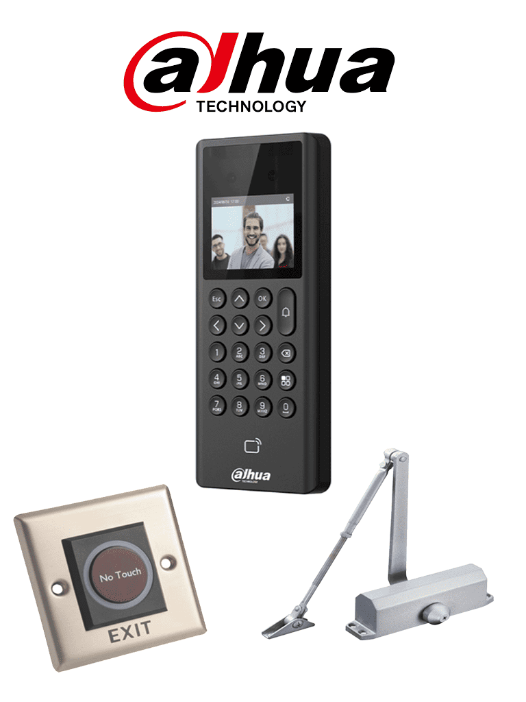 DAHUA - DHI-ASI3203EKIT - Paquete de control de Acceso / Incluye DHI-ASI3203E + ASF908 + DH-ASF102S / #BFCA