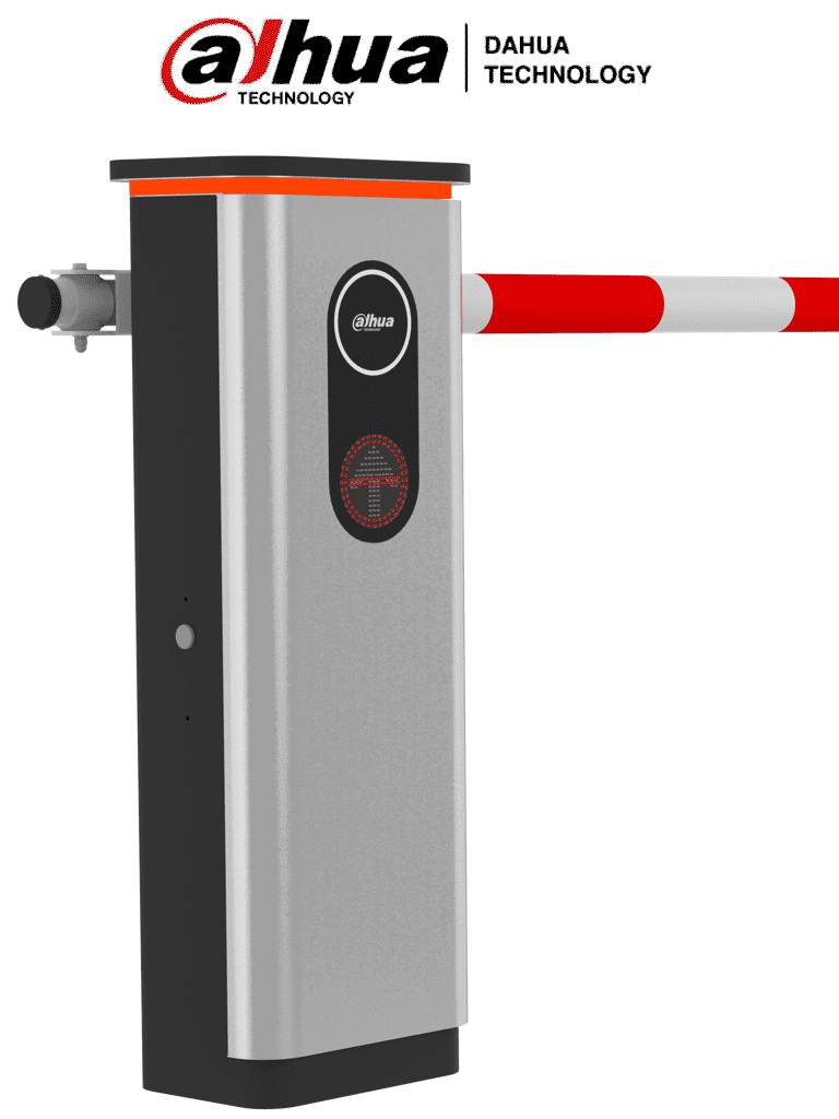 DAHUA DHI-IPMECD-2067 - Barrera Vehicular Abatible con LED/ Compatible con Brazo Cilíndrico de 4 Metros / 6 millones de ciclos / Control remoto hasta 50m / Sin resorte / 2000 RPM / Motor CC sin escobillas /INCLUYE BRAZO IPMECD-0267-M40/ #LoNuevo #BSE