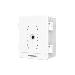 Hikvision ds-sbox-01 Caja para Videovigilancia para Exterior / Uso en Montaje o Pared / IP66 / IK10 / Dimensiones: 306 X 220 X 130 mm / Soporta 1 Dispositivo (PTZ, Bocina, Cámara Fija)